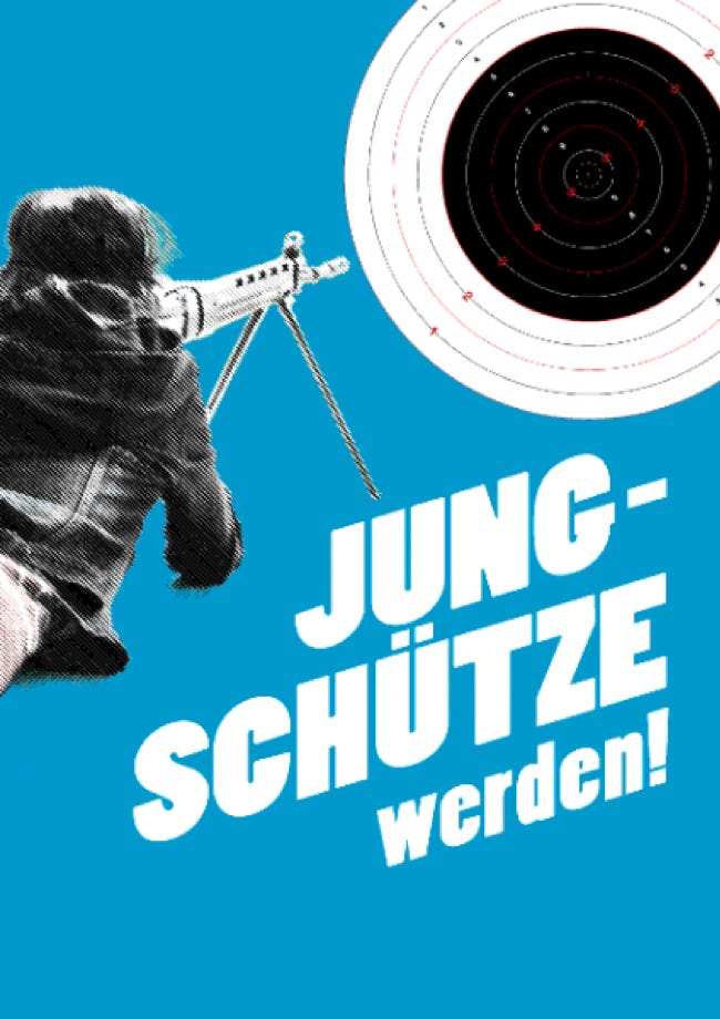 Plakat: Jungschütze werden!